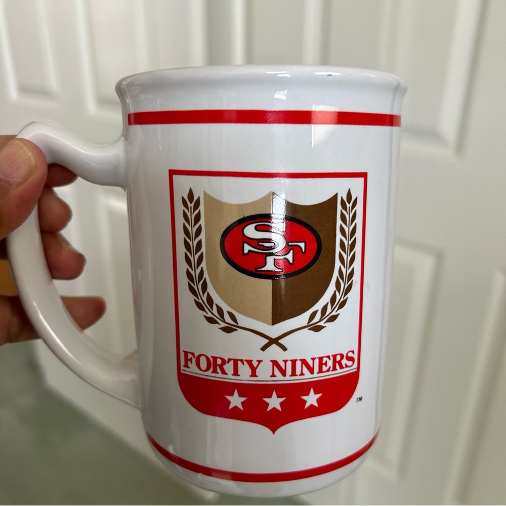 Vintage San Francisco Forty Niners coffee mug